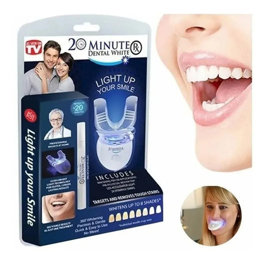 ✨BLANQUEADOR DENTAL DENTAL WHITE 20 MIN
